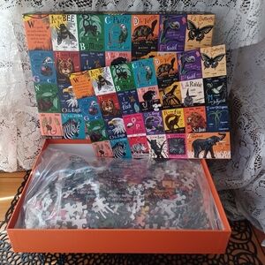 MUDPUPPY "A IS FOR BEE" 1000-PIECE PUZZLE AGES 8-99 SMOKE-FREE PET-FREE COMPLETE